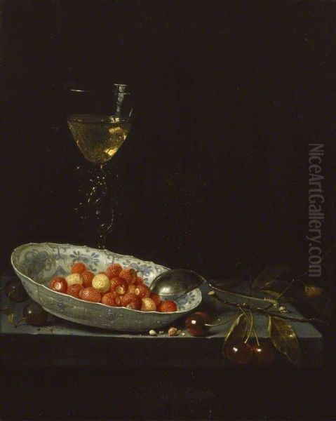 Still Life with Strawberries and Cherries - view 1