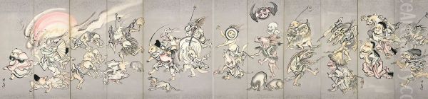 Night Procession of One Hundred Demons - view 1