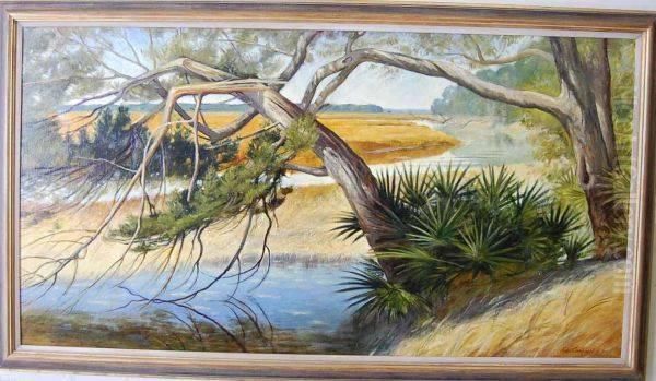 Oil On Canvas Painting - view 1