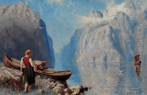 Norsk fjordlandskap - view 1