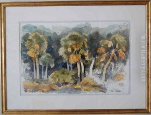 Entitled Cabbage Palms by J. Alan Campbell