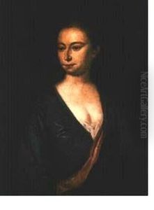 Hannah Lee wife of Thomas Lee, colonial governor of Virginia. by Charles Bridges