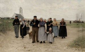 Coming from Church by David Adolph Constanz Artz
