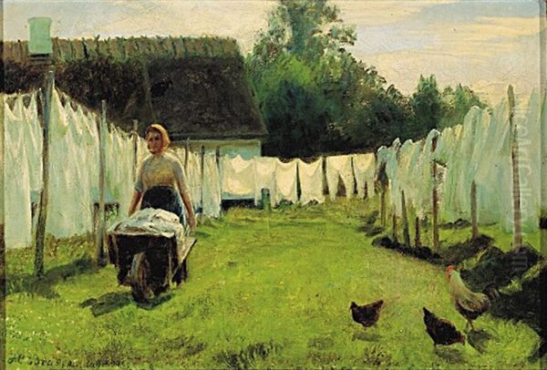 Washing day. - view 1