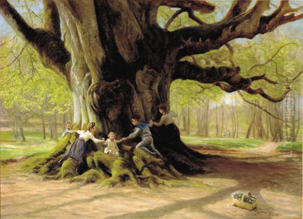 The great beech at Vallo. - view 1