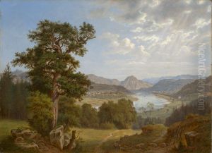 The Elbe valley near Aussig (Usti nad Labem) The Elbe valley near Aussig (Usti nad Labem)