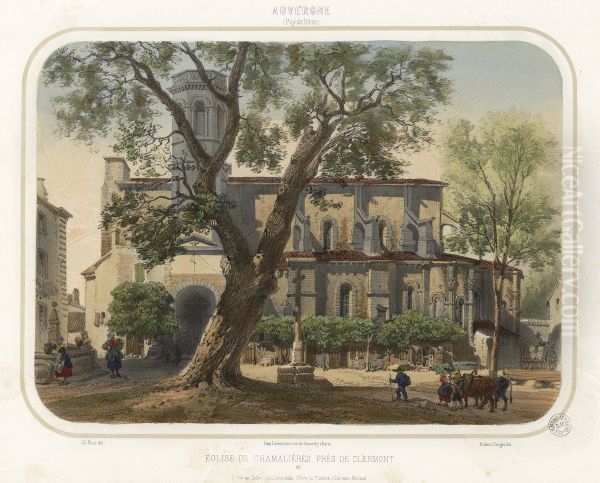 Eglise de Chamalieres, pres de Clermont - view 1