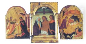 Triptych Pieta
