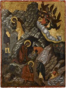 The Nativity Story (K. Tzanes) by Konstantinos Tzanes