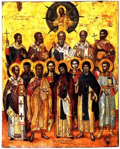 The Saints of the 22nd of January (K. Tzanes)