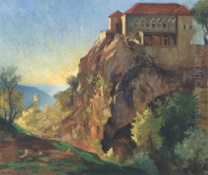 Lamartine's palace at Hammana. Lamartine's palace at Hammana.