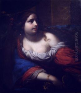 Judith s'emparant de l'epee d'Holopherne by Simone Pignoni