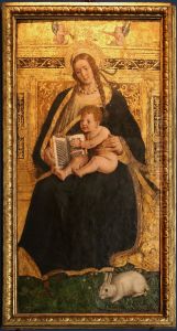 Madonna of the Rabbit by Hans Clemer