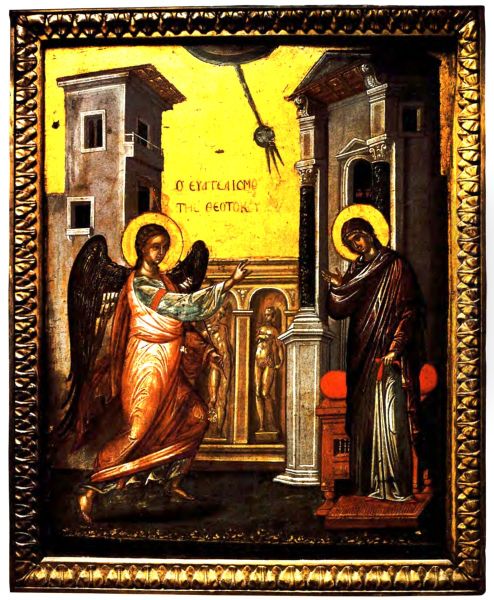 The Annunciation (Damaskinos) - view 1