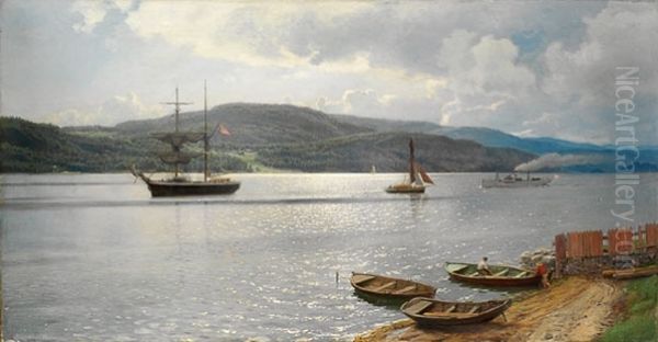 Fra Kristianiafjorden. - view 1