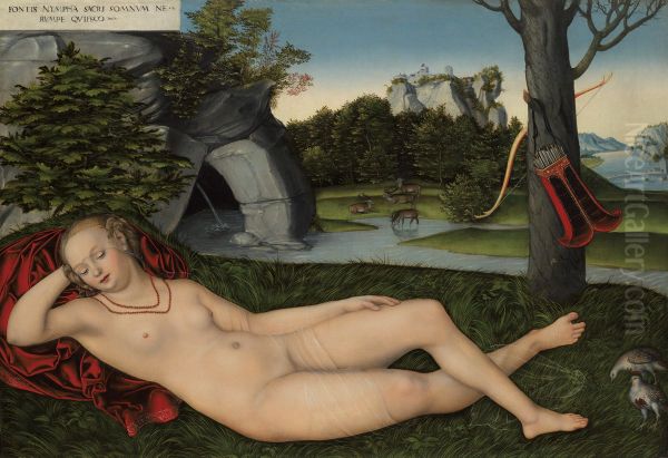 Ruhende Quellnymphe - view 1