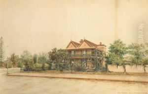 House At Parramatta by John Hodgson Campbell