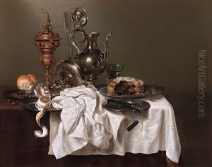 Still Life with a Fruit Pie Still Life with a Fruit Pie