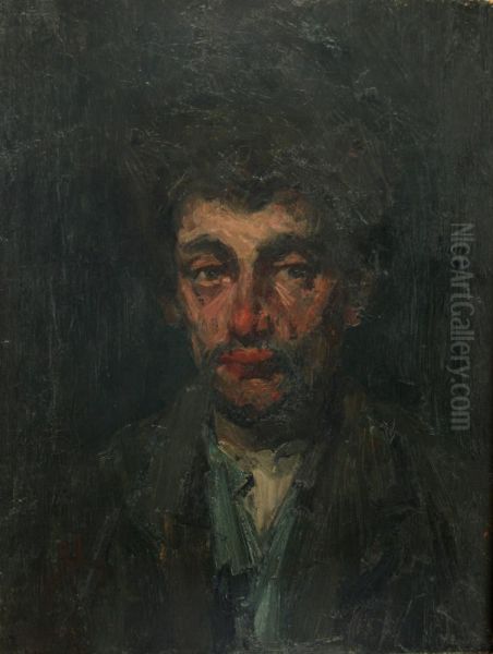 Man met ringbaard - view 1
