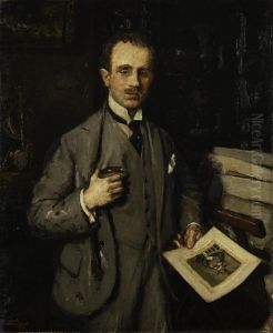 Portret Bernard Houthakker Portret Bernard Houthakker