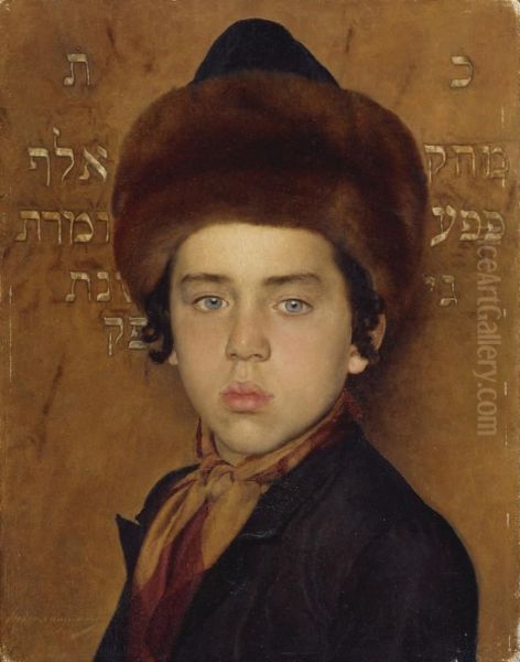 portret van een joods jongetje - view 1