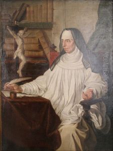 Portrait de la venerable Baptistine Vernazza Portrait de la venerable Baptistine Vernazza