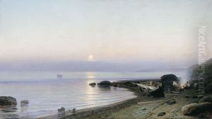 On the seashore by Rufin Sudkovsky