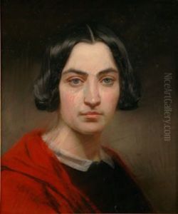 Self-portrait by Marie Anne Rosalie Thevenin