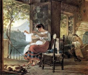 Familia italiana by Karl Bryullov