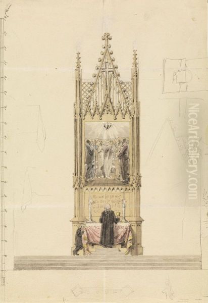 In front of an Altar - view 1