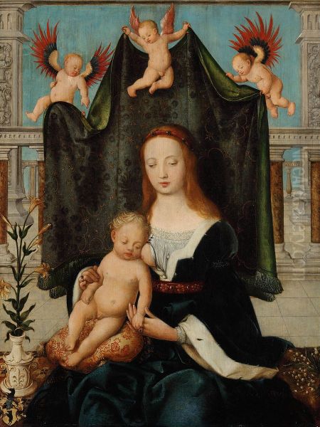 Maria mit dem schlafenden Christuskind - view 1