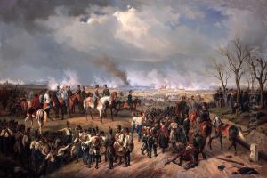 Field Marshal Radetzky and his staff at the Battle of Novara on March 23, 1849 Field Marshal Radetzky and his staff at the Battle of Novara on March 23, 1849