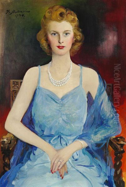 Portrait of Else Prior Havemann. - view 1