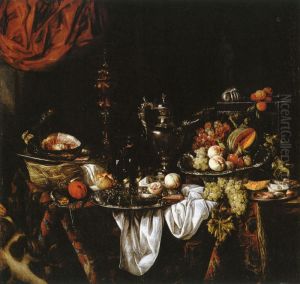 Stilleben mit Fruchten und Prunkgefassen
