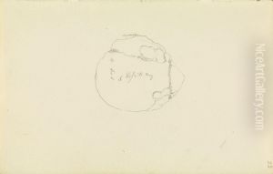 Grundriss eines Hunengrabes auf Rugen by Caspar David Friedrich