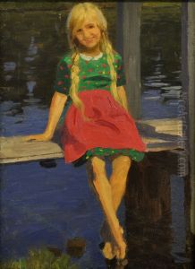 Portrat Hilde Fugel am Steg