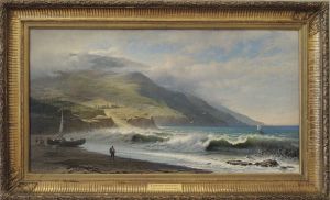 Mountains and the Sea by Fyodor Vasilyev
