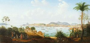 Guanabara Bay Seen from the Ilha das Cobras