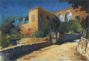 A House at Abadiyeh. A House at Abadiyeh.