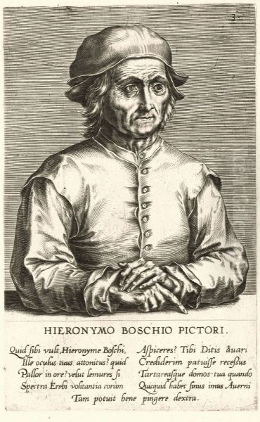 Portrait of Jheronimus Bosch (1450-1516) - view 1