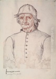 Portrait of Hieronymus Bosch by Jacques Le Boucq