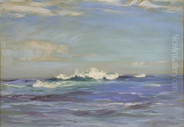 Wave Breaking, Machrihanish - view 1