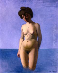 Baigneuse de face