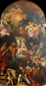 The Holy Kinship by Carlo Cignani
