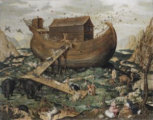 Noah's ark on the Mount Ararat by Simon De Myle