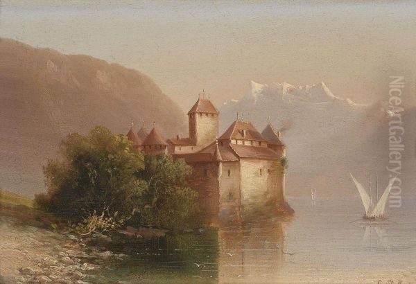 Blick auf Schloss Chillon - view 1