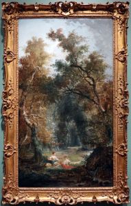 la radura by Hubert Robert
