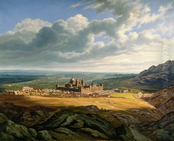 Ansicht des Escorial (Spanien) - view 1