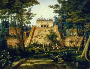 Der Tempel von Tulum in Yukatan (Mexiko) by Hubert Sattler