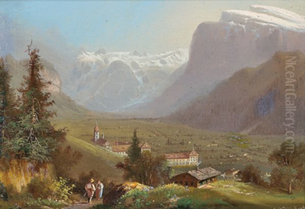 Blick auf Engelberg (Obwalden), Schweiz - view 1